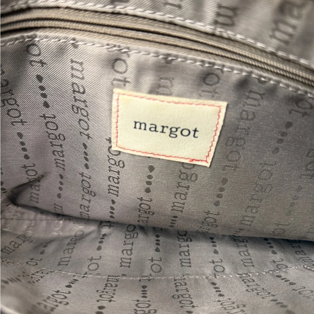 Margot New York Cognac Pebbled Leather Crossbody Bag - Soft Patina - Picture 6 of 8